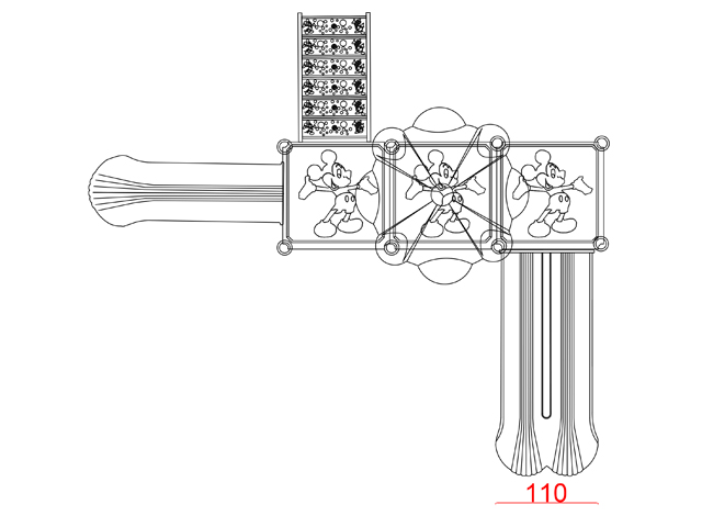 50303 - Çocuk Oyun Parkları  (Doğa Serisi) Teknik Çizimi
